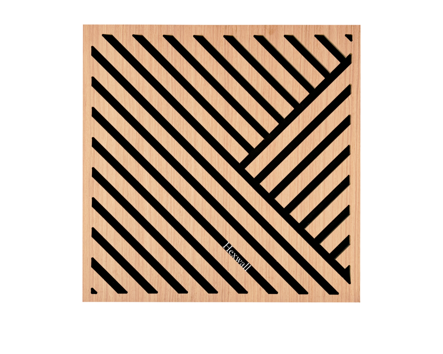 Diagonal Slat Acoustic Panel (4PCS)