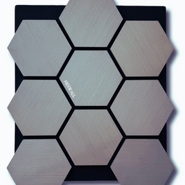 Hexagon Wall Panels Wood & Soundproofing (4PCS)