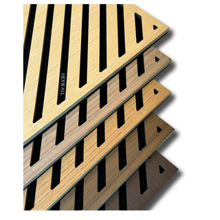 Diagonal Slat Acoustic Panel (4PCS)