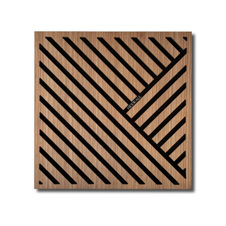 Diagonal Slat Acoustic Panel (4PCS)