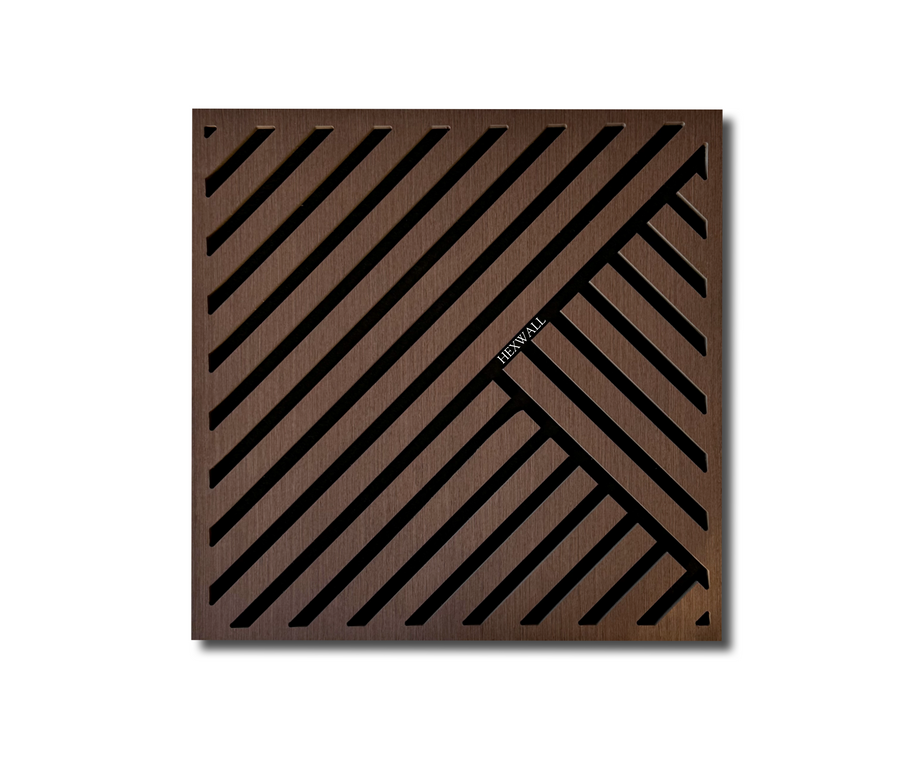 Diagonal Slat Acoustic Panel (4PCS)