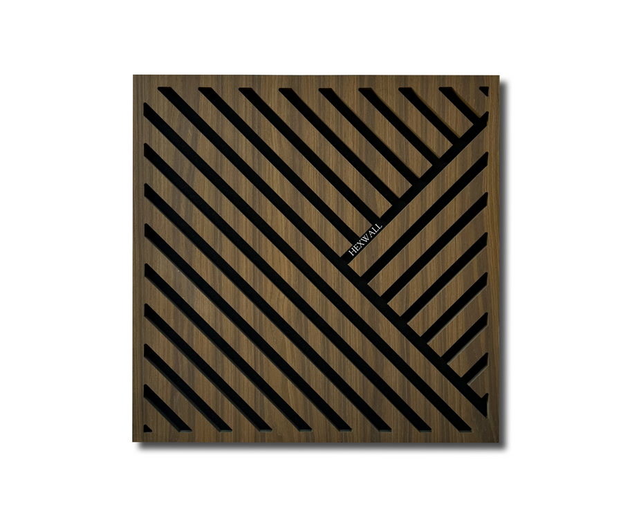 Diagonal Slat Acoustic Panel (4PCS)